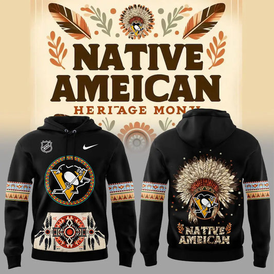 Pittsburgh Penguins Native American Heritage Hoodie