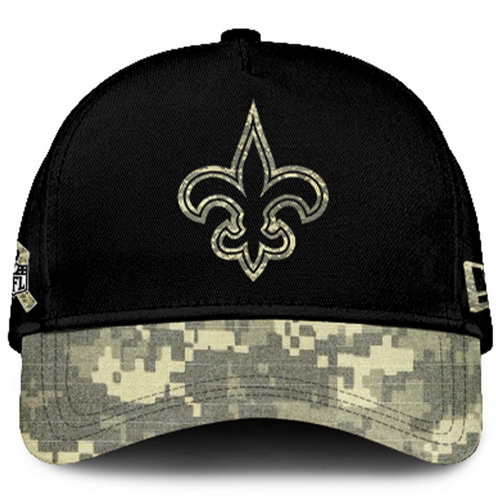 New Orleans Saints 2024 Salute to Service Club Limited Edition Camo Hoodie