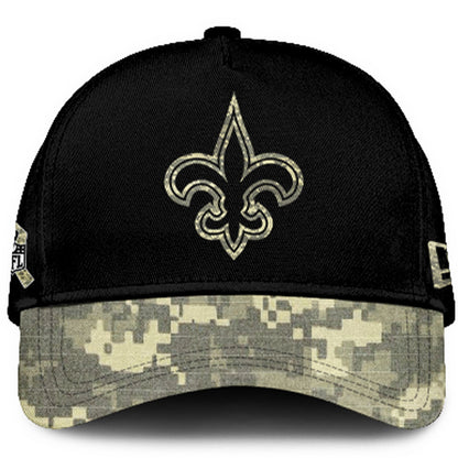 New Orleans Saints 2024 Salute to Service Club Limited Edition Camo Hoodie