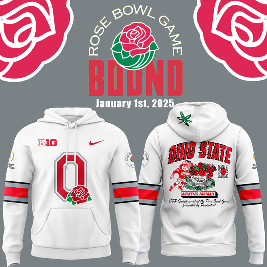 Ohio State Buckeyes Rose Bowl Game 2025 Hoodie