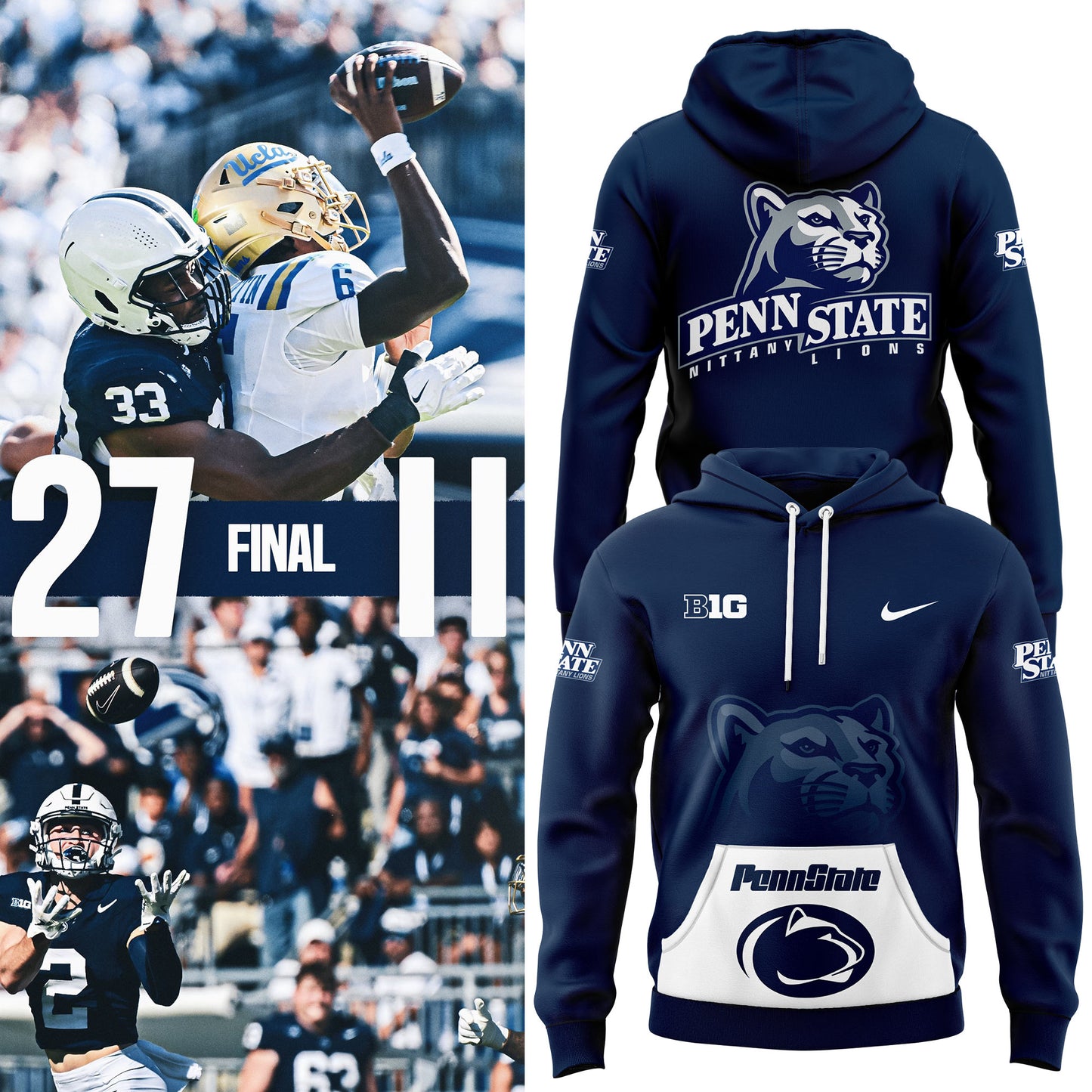 Penn State Football New Hoodie 2024