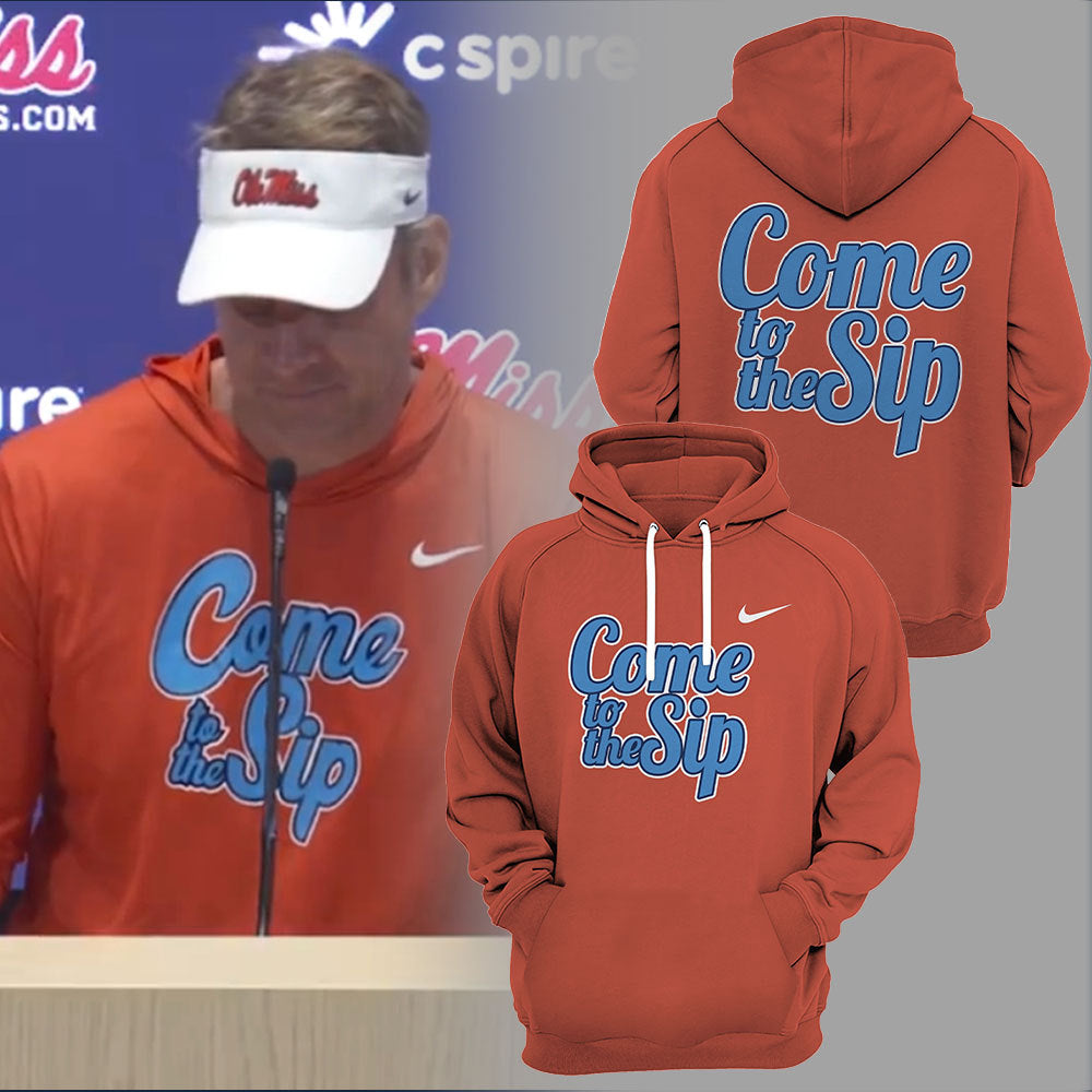 Ole Miss Football Coach Lane Kiffin Hoodie