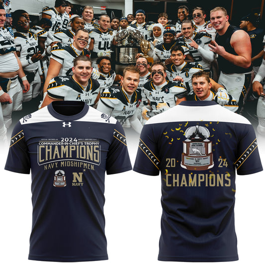 Navy Midshipmen football 2024 Champions Tshirt