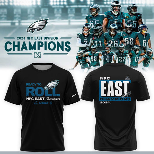 2024 NFC East Champions Philadelphia Eagles Limited T-Shirt