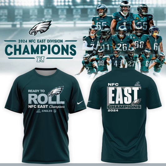 2024 NFC East Champions Philadelphia Eagles Limited T-Shirt