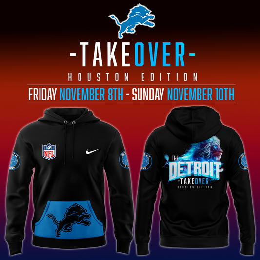 Detroit Lions 2024 Take Over Hoodie