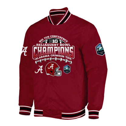 Alabama Crimson Tide NCAA ReliaQuest Bowl Champions Limited Edition Bomber Jacket