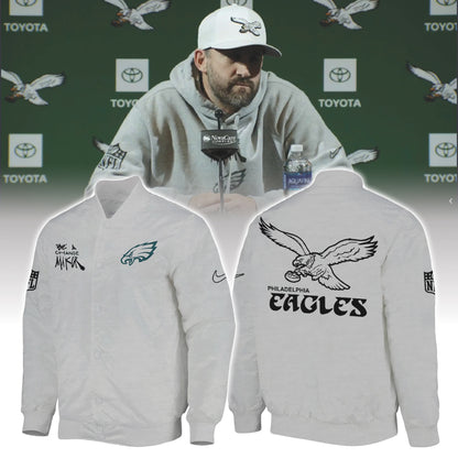 Philadelphia Eagles Inspire Change Changemaker Bomber jacket