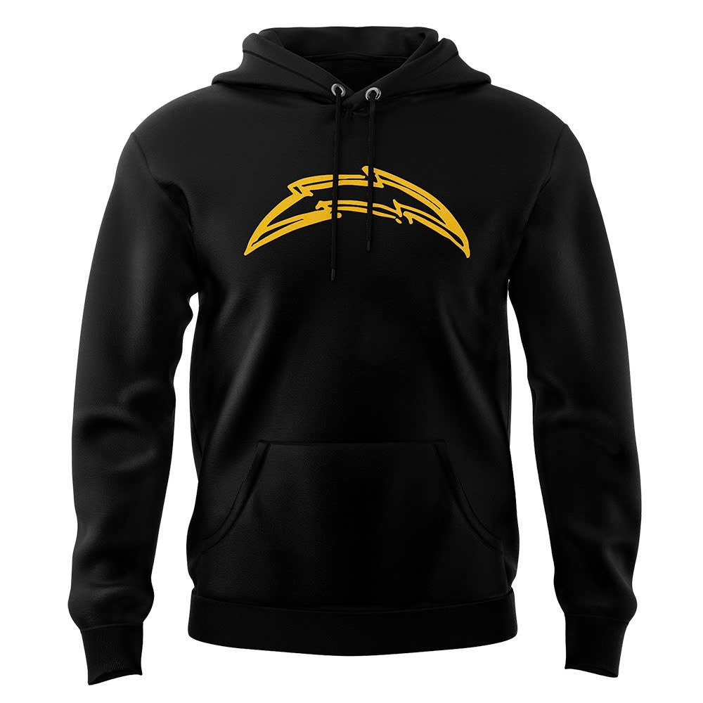 Los Angeles Chargers Crenshaw Skate Club Black Fleece Pullover Hoodie