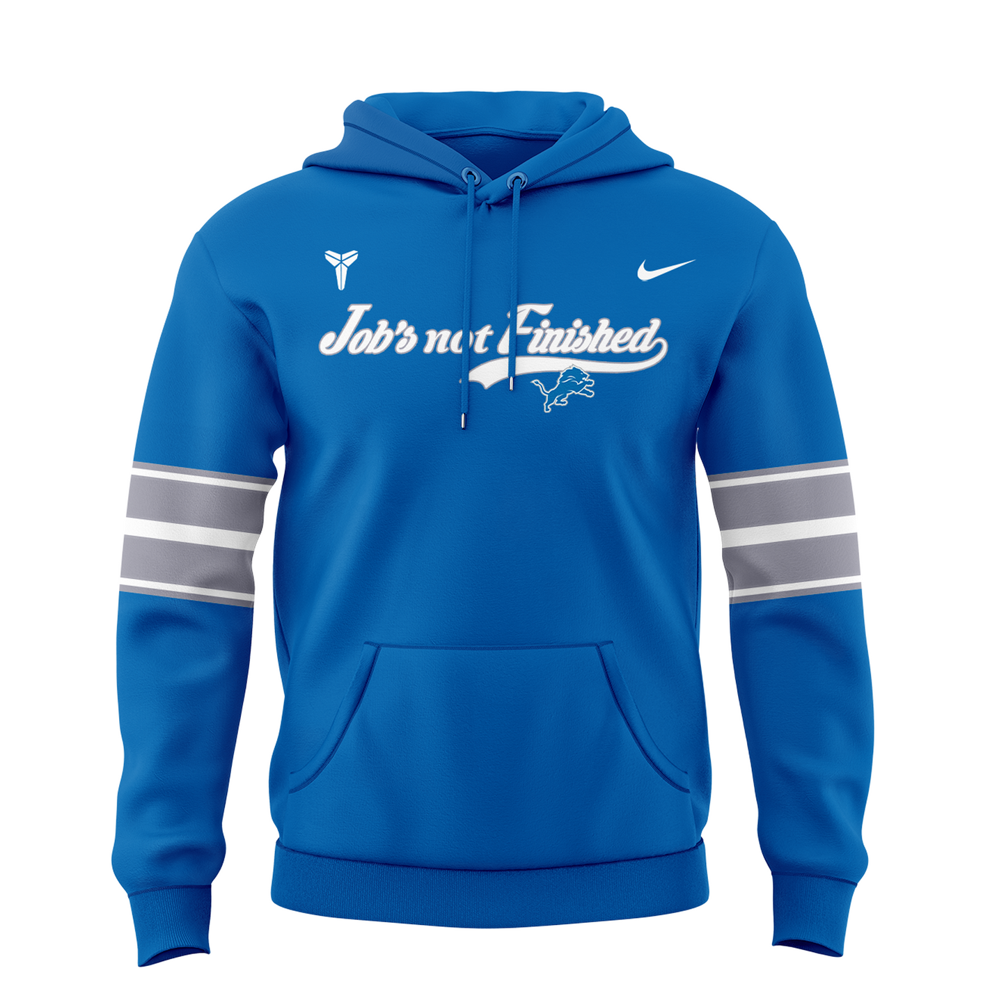 Detroit Lions Special New Job’s Not Finished Kobe x Hoodie