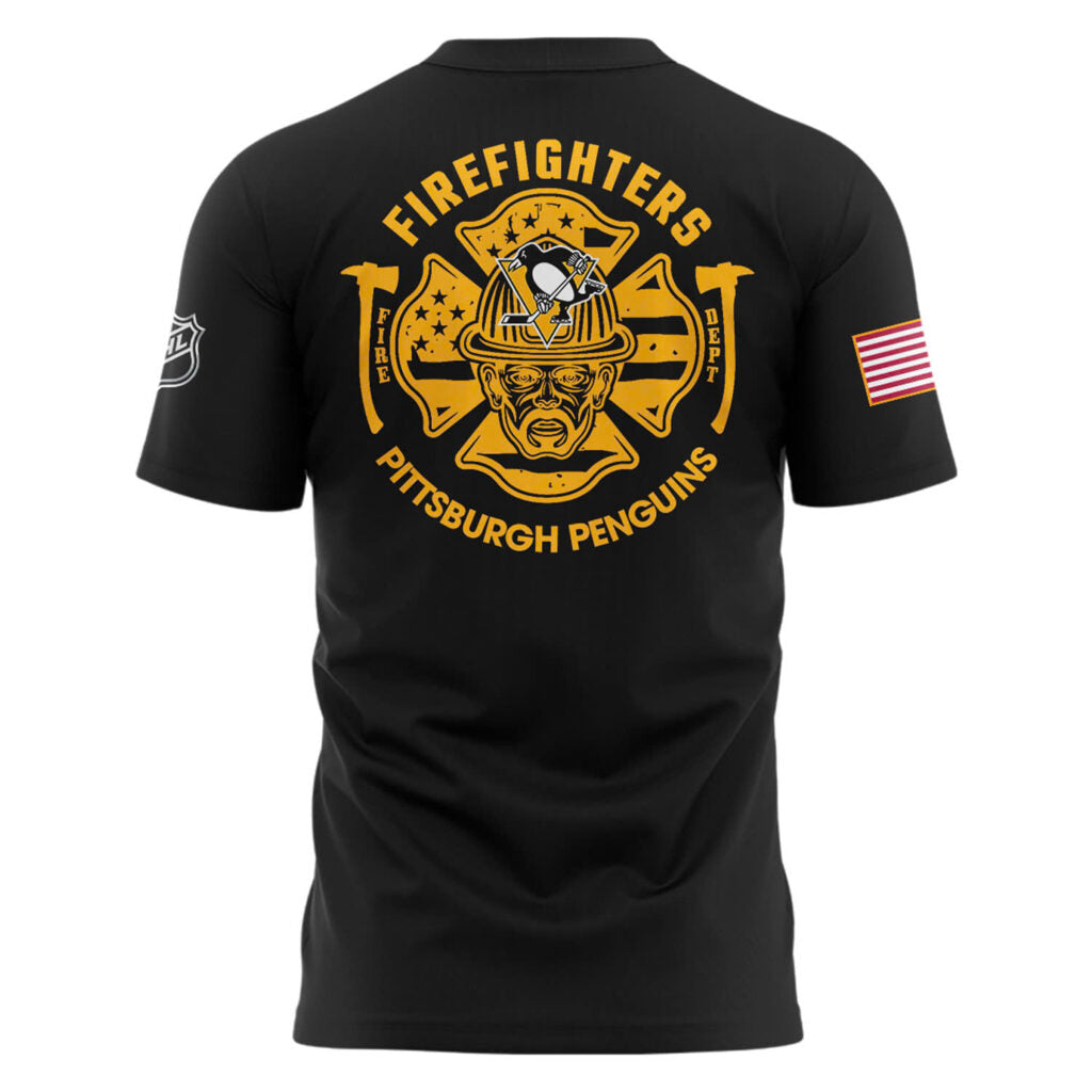 Pittsburgh Penguins x 2024 Firefighter Appreciation Night Premium Limited Tee