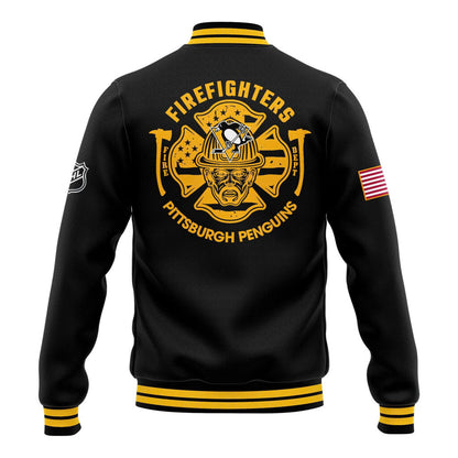 Pittsburgh Penguins x 2024 Firefighter Appreciation Night Premium Limited Jacket