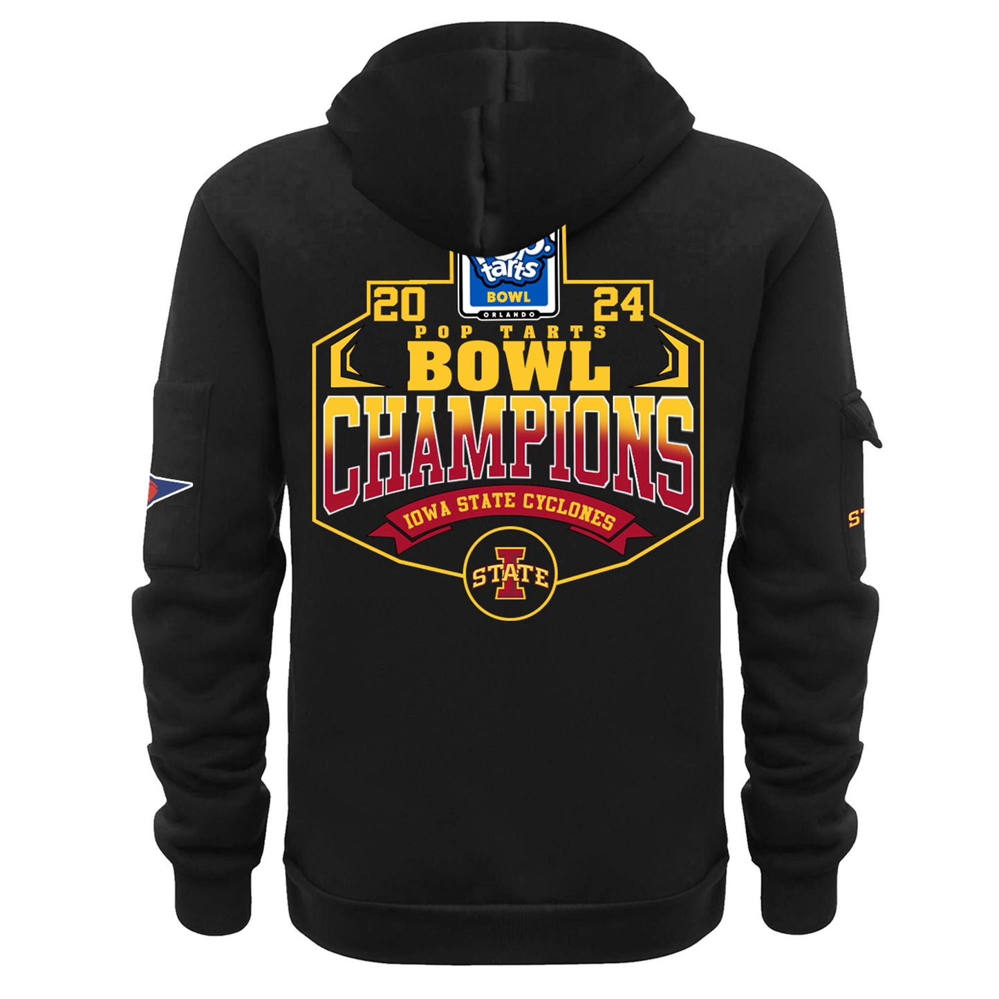 Iowa State Bowl Champion 2024 New Half Zip Hoodie Limited Edition