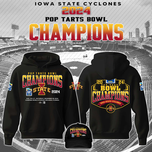 Iowa State Bowl Champion 2024 Hoodie Limited Edition