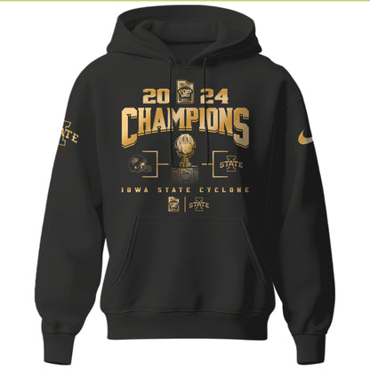 Iowa State Cyclones NCAA Pop-Tarts Bowl Champions Limited Edition Hoodie 2024