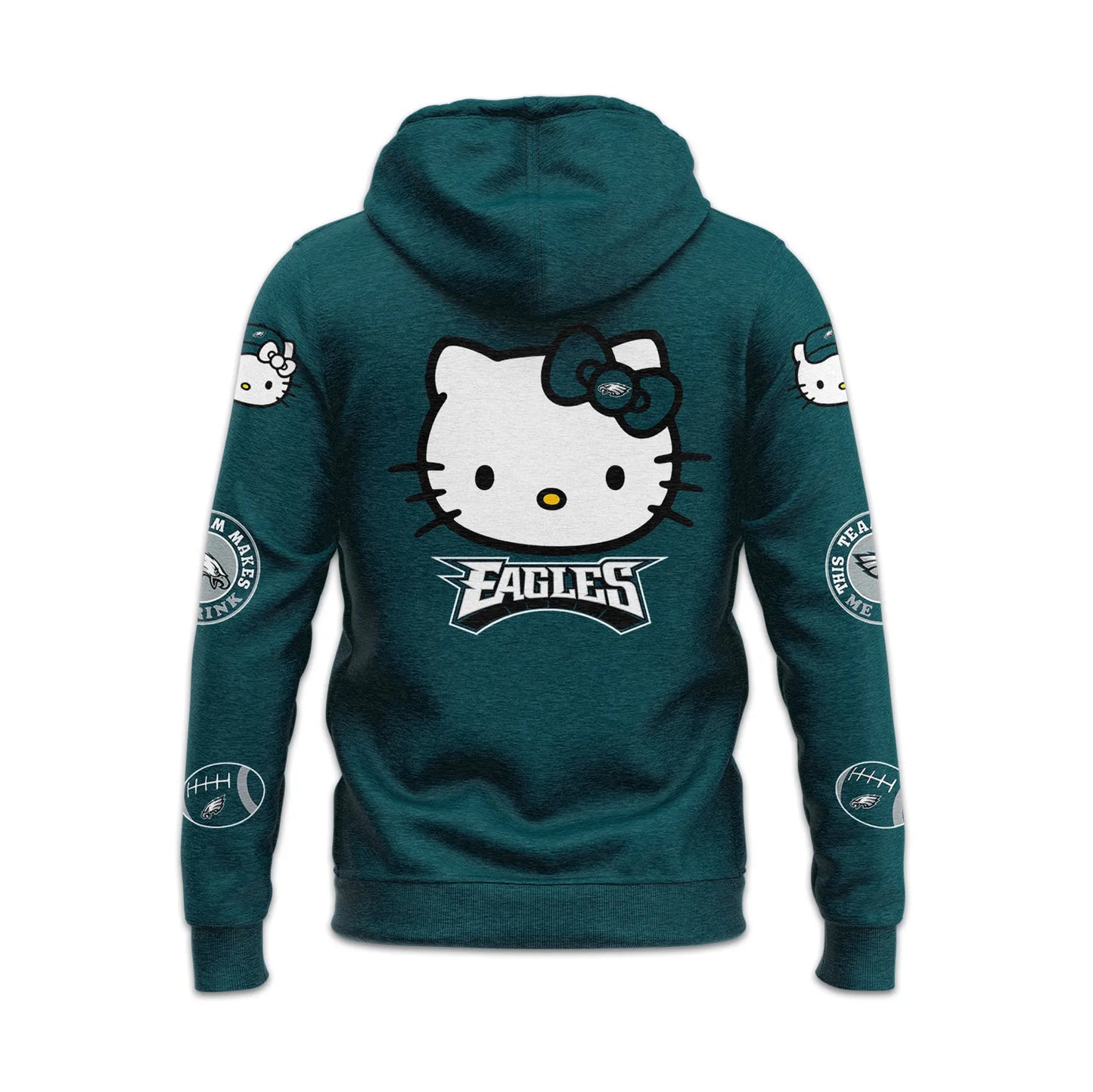 Philadelphia Eagles x Hello Kitty Zip Hoodie 2024