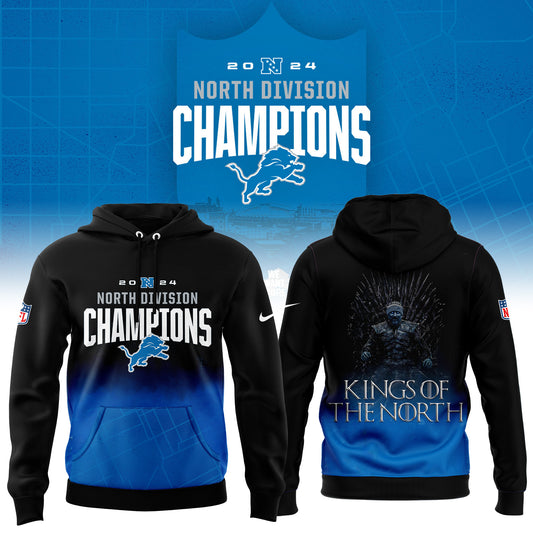 Special New Detroit Lions NFC North Champions Hoodie