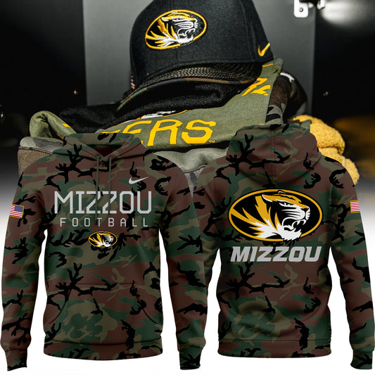 Limited Edition 2024 Military Appreciation Missouri Tigers football Hoodie