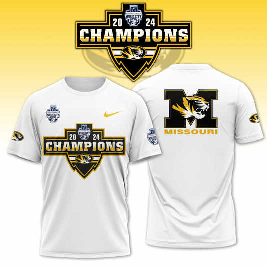 Missouri Tigers NCAA Music City Bowl Champions Limited Edition Tshirt 2025