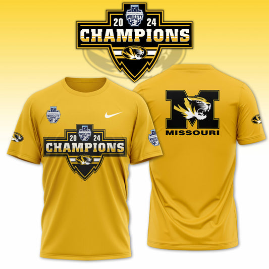 Missouri Tigers NCAA Music City Bowl Champions Limited Edition Tshirt 2025