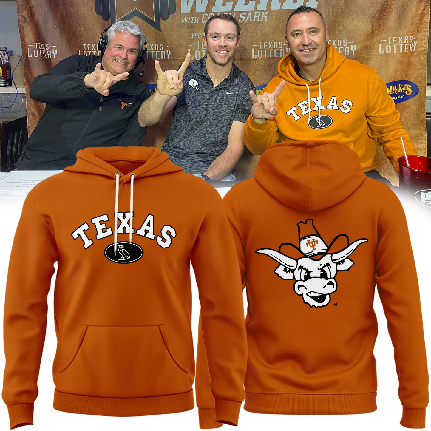 Special Joe Moore Award 2024 Texas Longhorns Hoodie