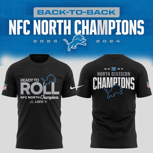 Detroit Lions NFC North Division Champions TShirt