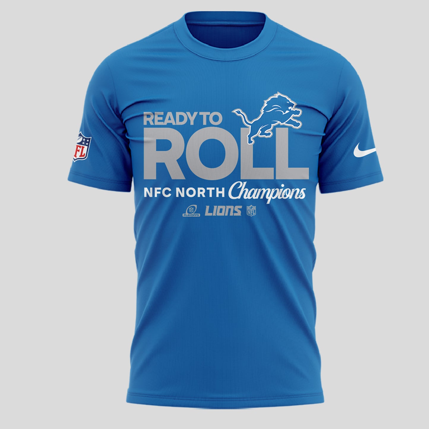 Detroit Lions NFC North Division Champions TShirt