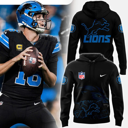 Detroit Lions Alternate Helmet Pullover Hoodie