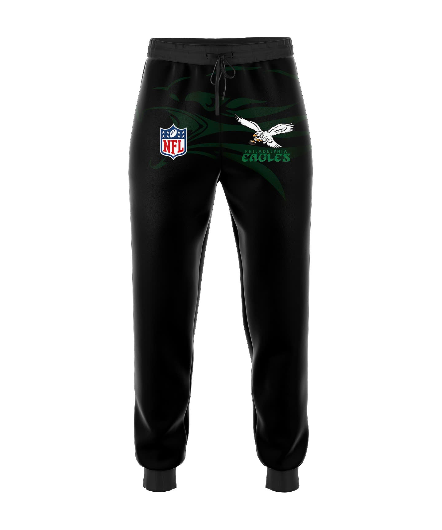 Men’s Black Philadelphia Eagles Throwback Hoodie