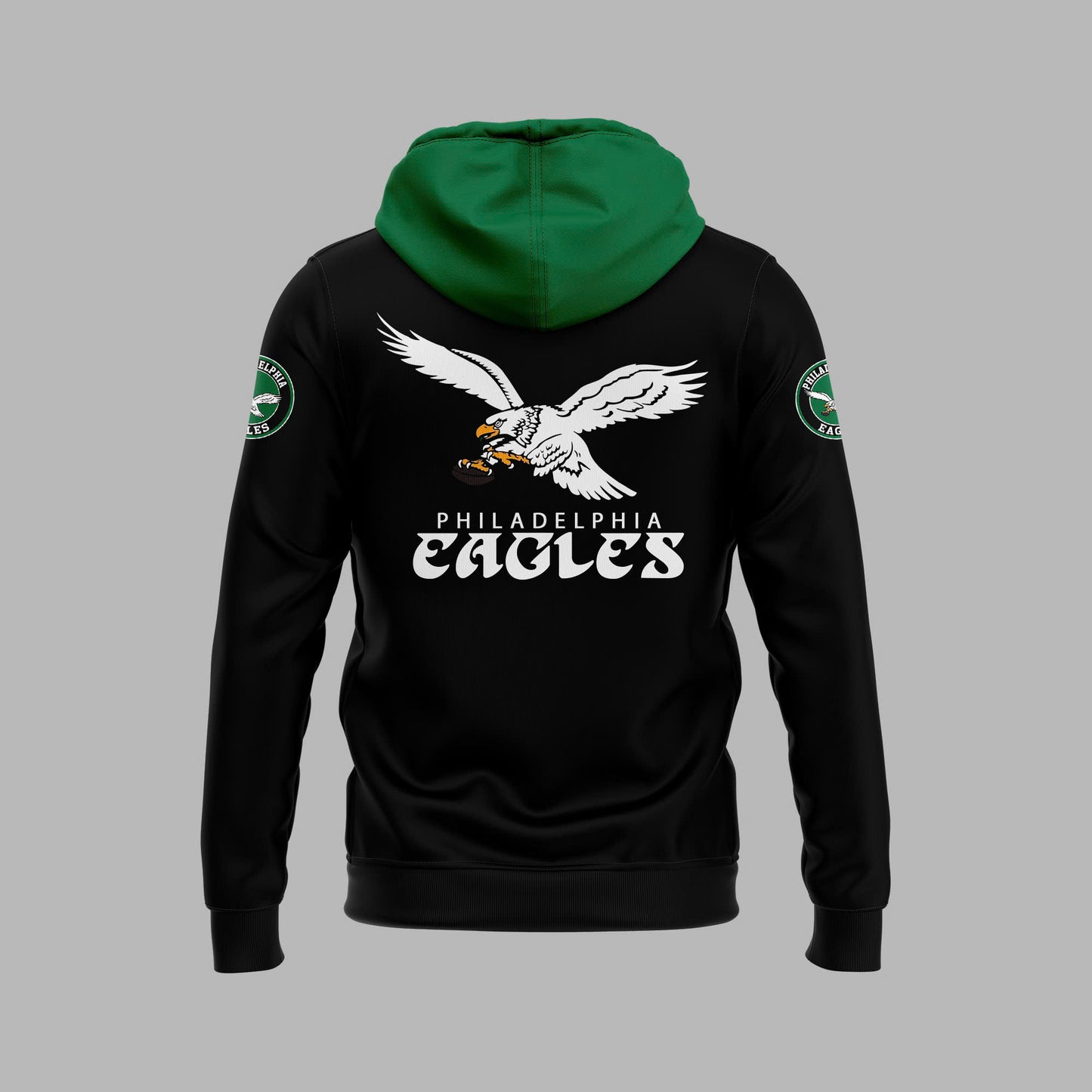 Unisex’s Green Philadelphia Eagles 2024 Throwback Hoodie