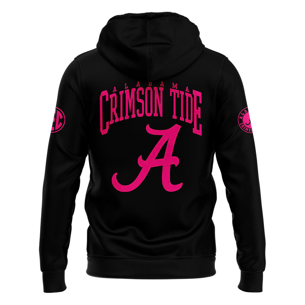 Alabama Crimson Tide Football 2024 Crucial Catch Club Zip Hoodie