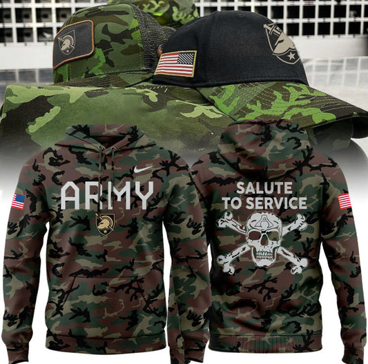 Limited Edition Hoodie Army Black Knights 2024