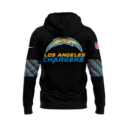 Los Angeles Chargers 2024 Native American Heritage Month Premium Limited Pullover Hoodie