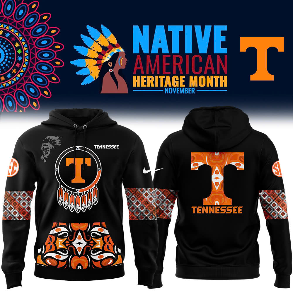 FULL TEAMS NCAA Football Nike 2024 Native American Heritage Month Premium Limited Pullover Hoodie Collection