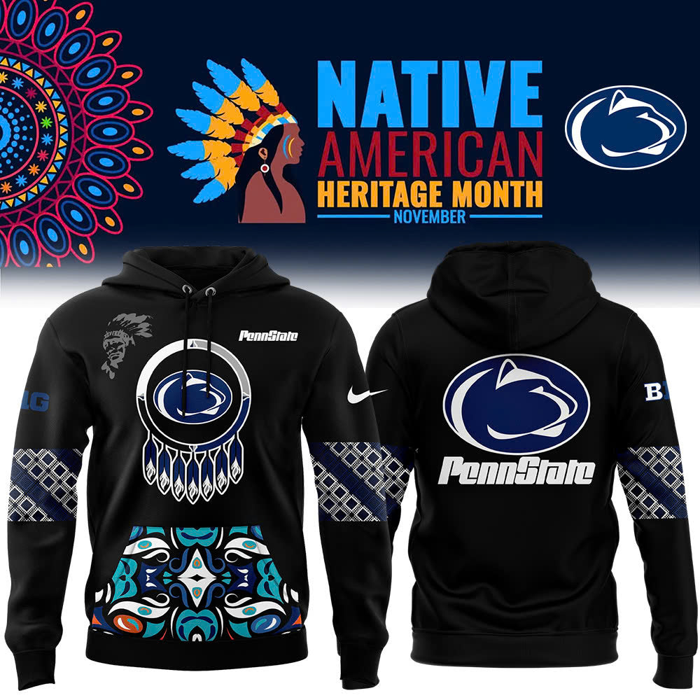 FULL TEAMS NCAA Football Nike 2024 Native American Heritage Month Premium Limited Pullover Hoodie Collection