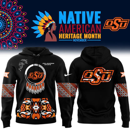 FULL TEAMS NCAA Football Nike 2024 Native American Heritage Month Premium Limited Pullover Hoodie Collection