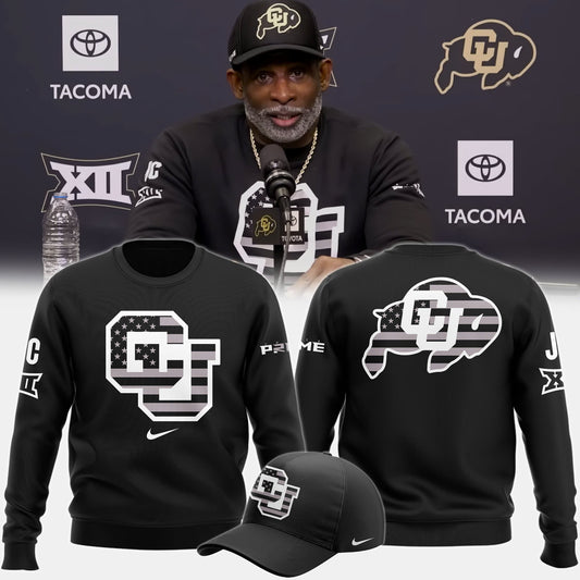 Colorado Buffaloes Football 2024 Salute to Service Sweatshirt