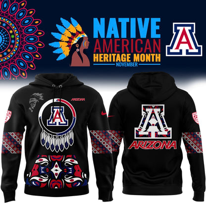 FULL TEAMS NCAA Football Nike 2024 Native American Heritage Month Premium Limited Pullover Hoodie Collection