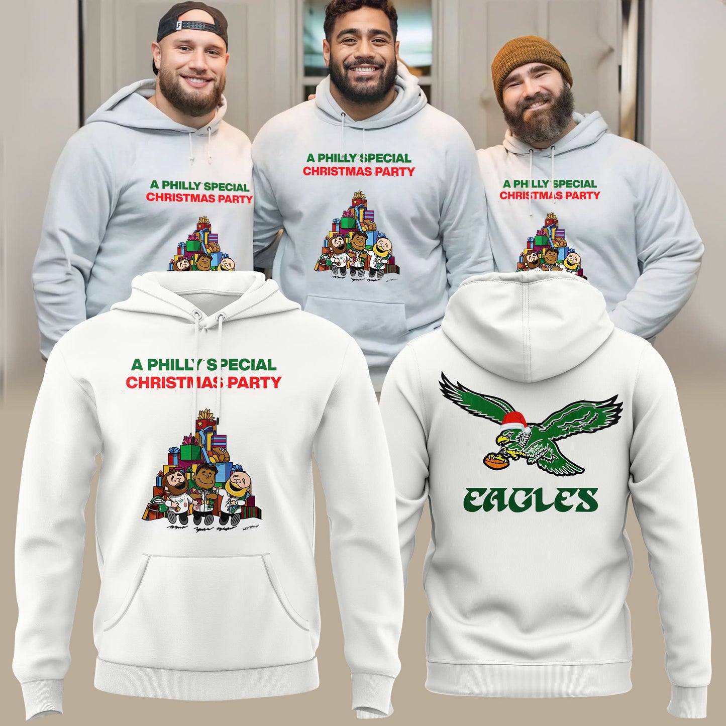 Philadelphia Eagles “A Philly Special Christmas” Hoodie 2024