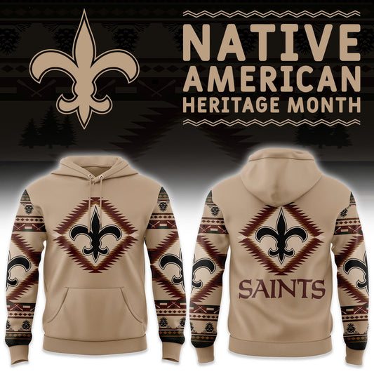 New Orleans Saints America Native Edition Hoodie