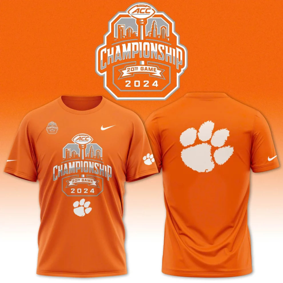 Clemson Tigers football 2024 ACC Champions T-Shirt