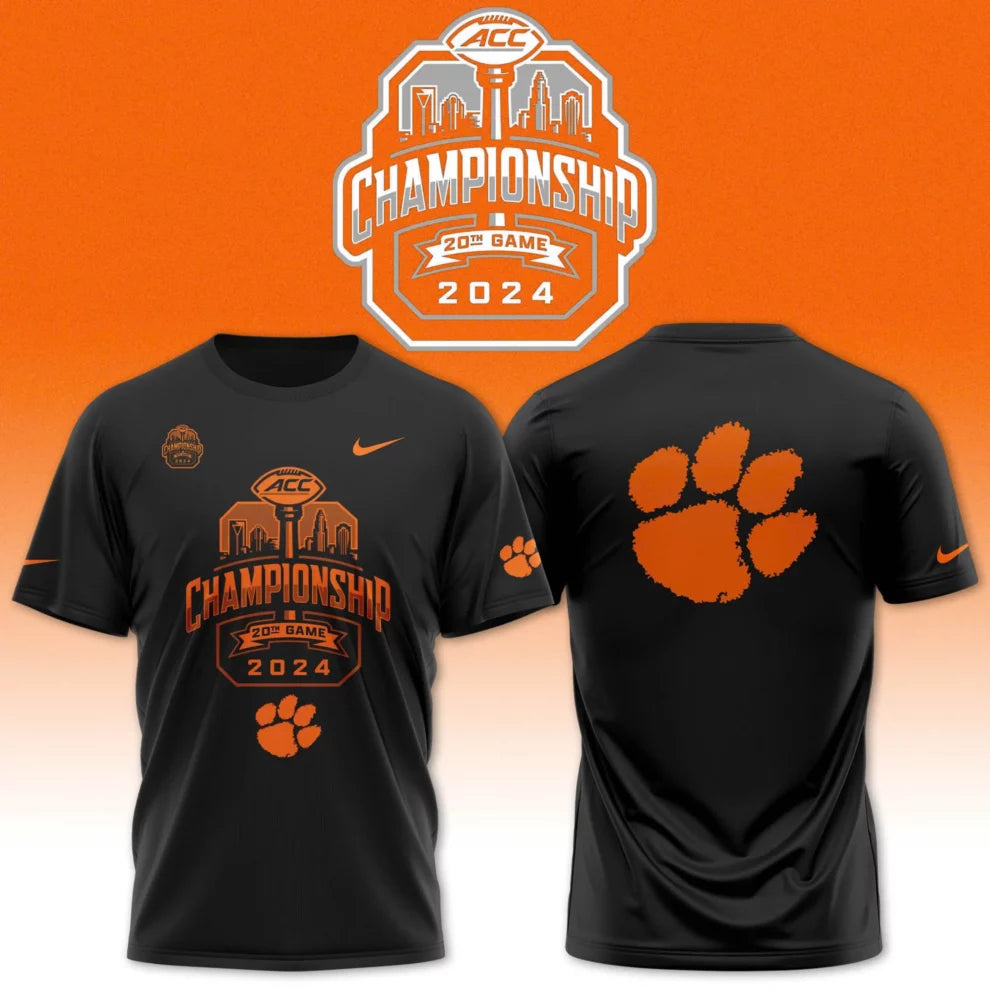 Clemson Tigers football 2024 ACC Champions T-Shirt