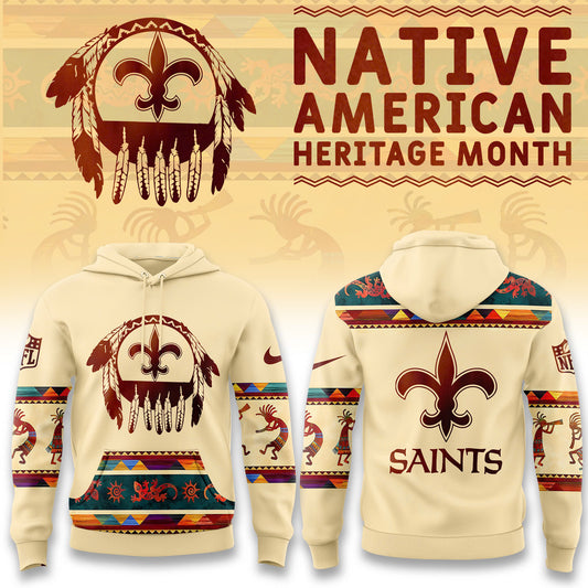 New Orleans Saints America Native Edition Hoodie