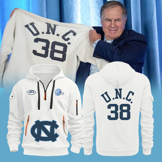 Bill Belichick U.N.C Premium Limited Hoodie