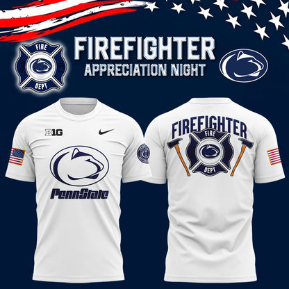 Penn State Football x 2024 Firefighter Appreciation Night Premium Limited Tee