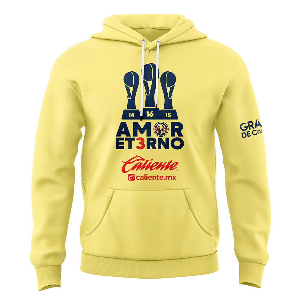 Club América 2024 Liga MX Champions Hoodie