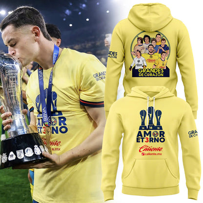 Club América 2024 Liga MX Champions Hoodie