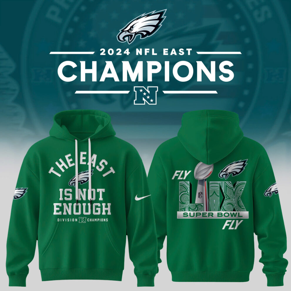 2024 NFC East Champions Philadelphia Eagles Limited Hoodie