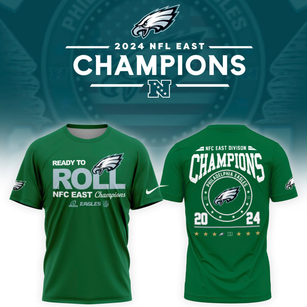 2024 NFC East Champions Philadelphia Eagles Limited T-Shirt