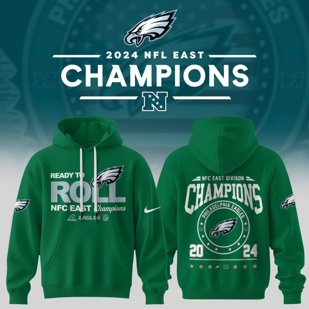 2024 NFC East Champions Philadelphia Eagles Limited Hoodie